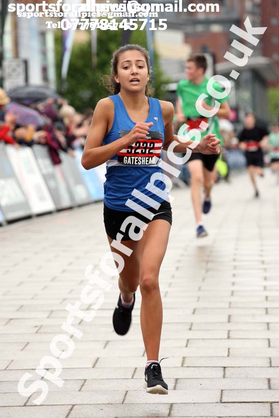 Simplyhealth Junior, 5k and Mini Great North Run. Photo: David T. Hewitson/Sports for All Pics